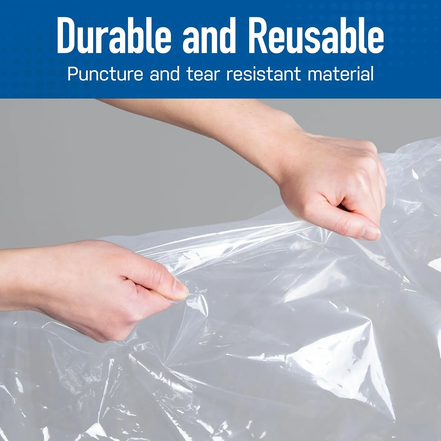 Spacesaver Bags, 80% More Storage, Hand-Pump for Travel, Space Saver Vacuum Storage Bags with Double-Zip Seal and Triple Seal Turbo-Valve for Max Space Saving in storaging Bag (Large 6 Pack)
