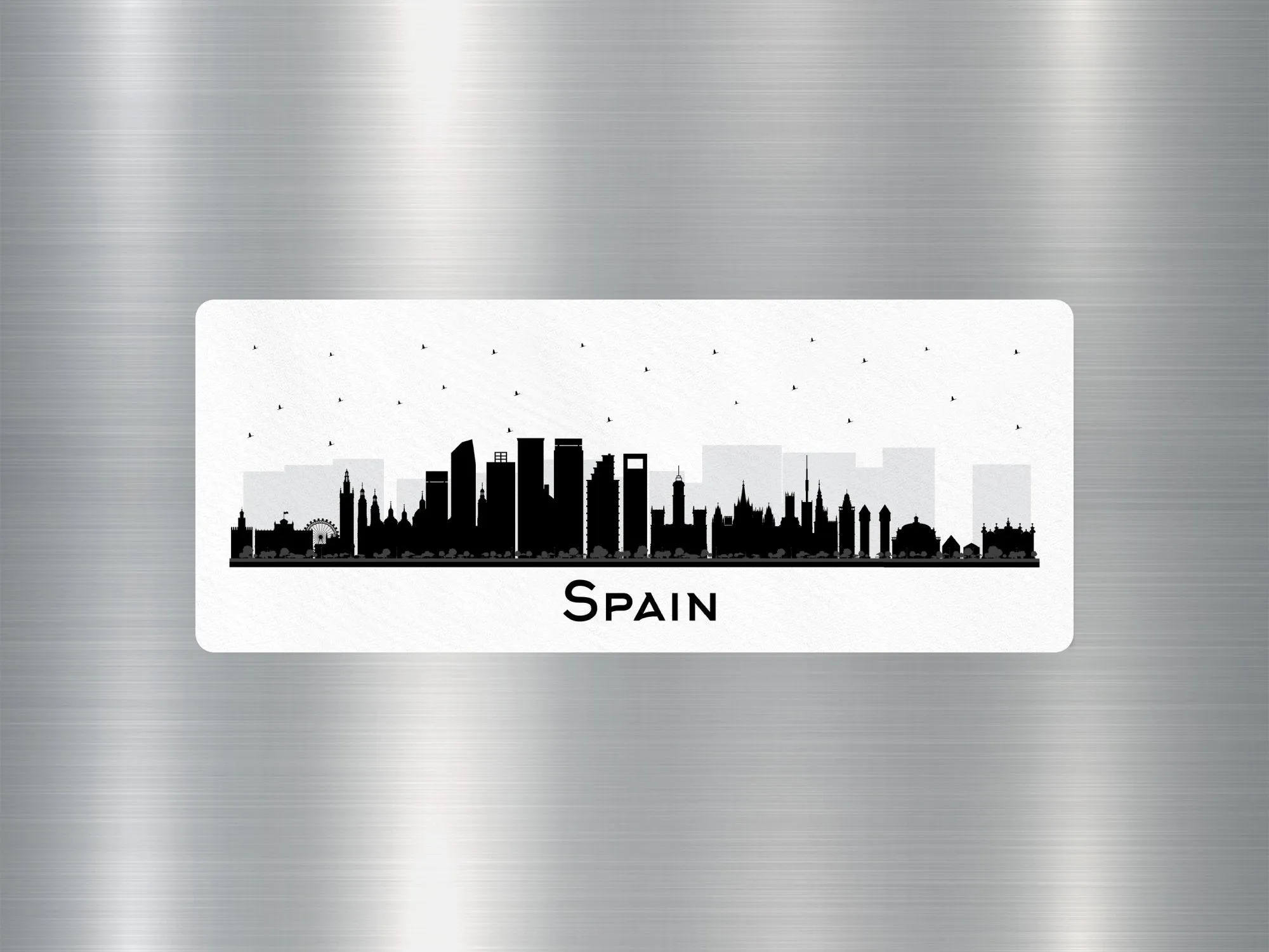 Spain 8 Travel Sticker