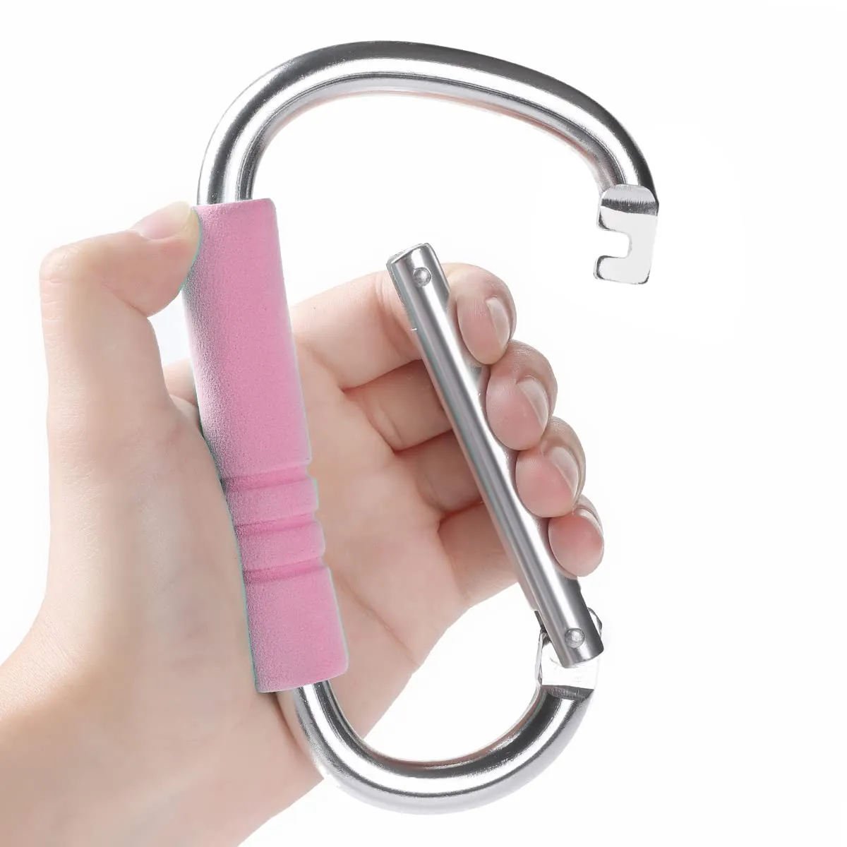 Stroller Hooks by Baby，2 Pack Convenient Organizer Hook Bag Clips to Diaper Bags