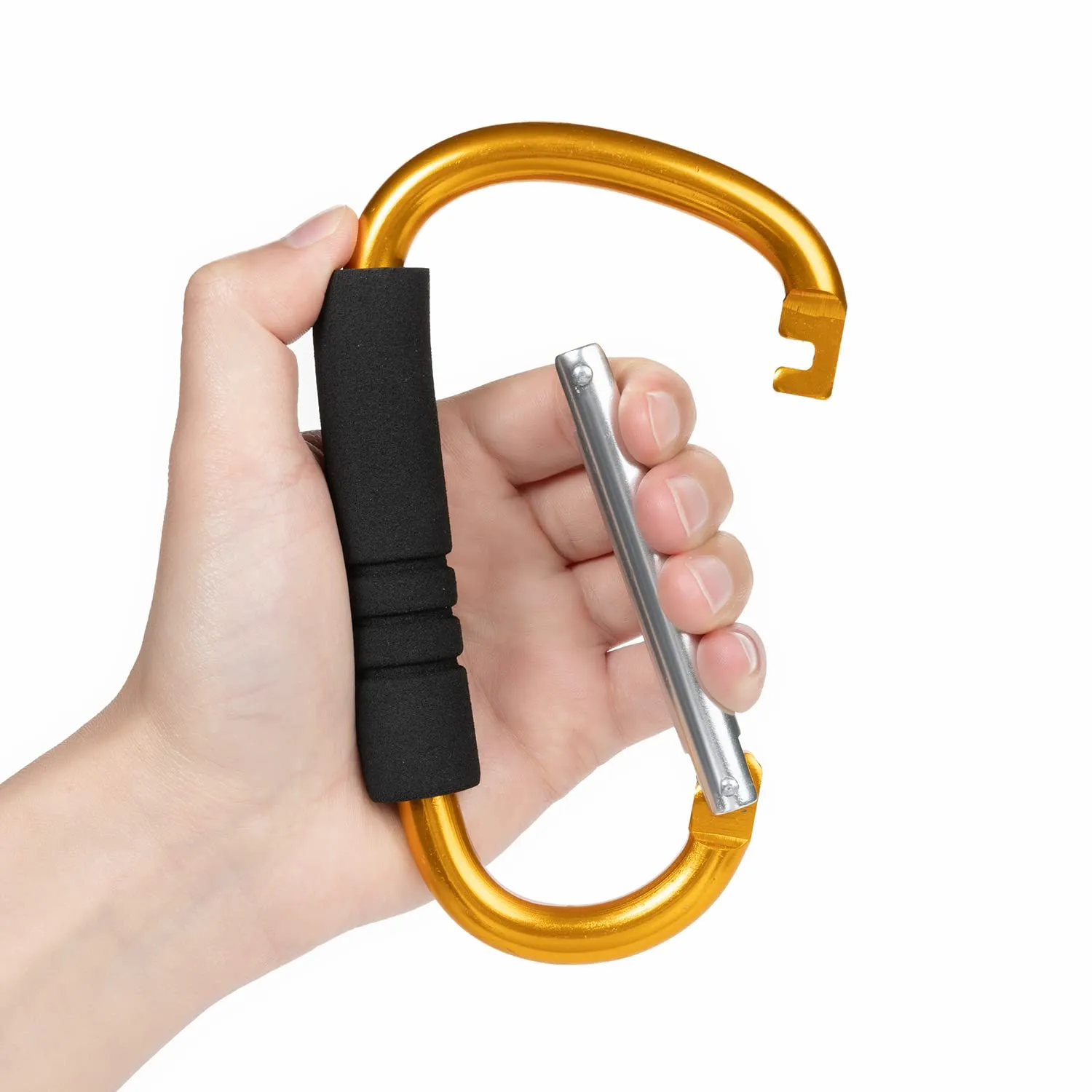 Stroller Hooks by Baby，2 Pack Convenient Organizer Hook Bag Clips to Diaper Bags