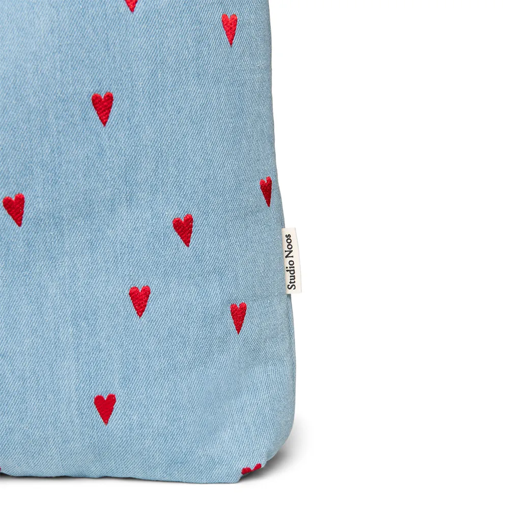 Studio Noos Tote Bag 'Denim' Hearts