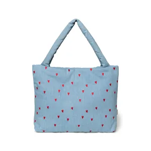 Studio Noos Tote Bag 'Denim' Hearts