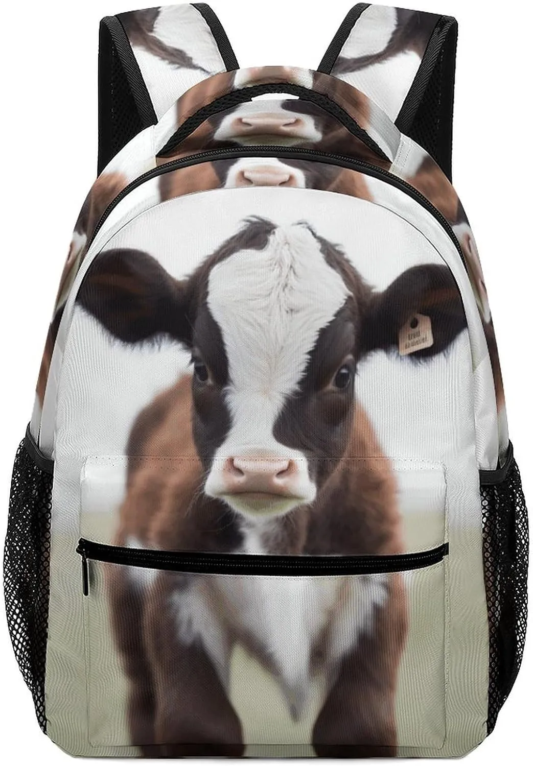 Stylish Backpack, Cow Print Durable Backpack Travel Backpack Hiking Backpack Ergonomic Backpack Comfortable Backpack