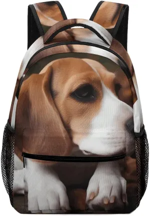 Stylish Backpack, Cute Beagle Print Durable Backpack Travel Backpack Hiking Backpack Ergonomic Backpack Comfortable Backpack, Style