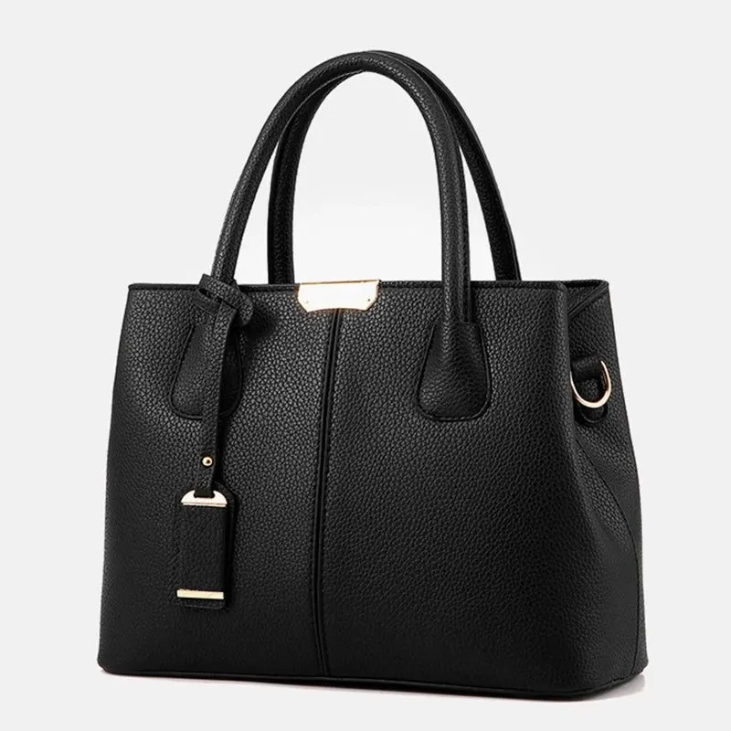 Stylish Women's PU Leather Tote Bags