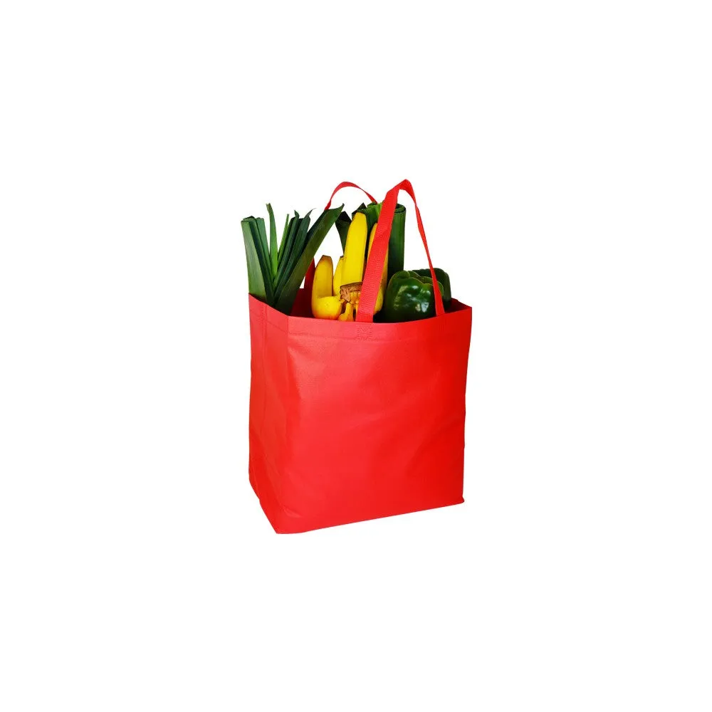 SUPERMARKET TOTE BAG WITH EXTRA LARGE GUSSET