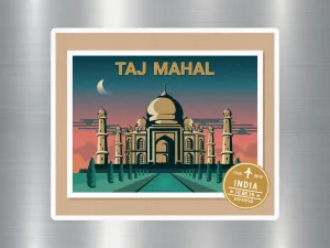 Taj Mahal Travel Sticker