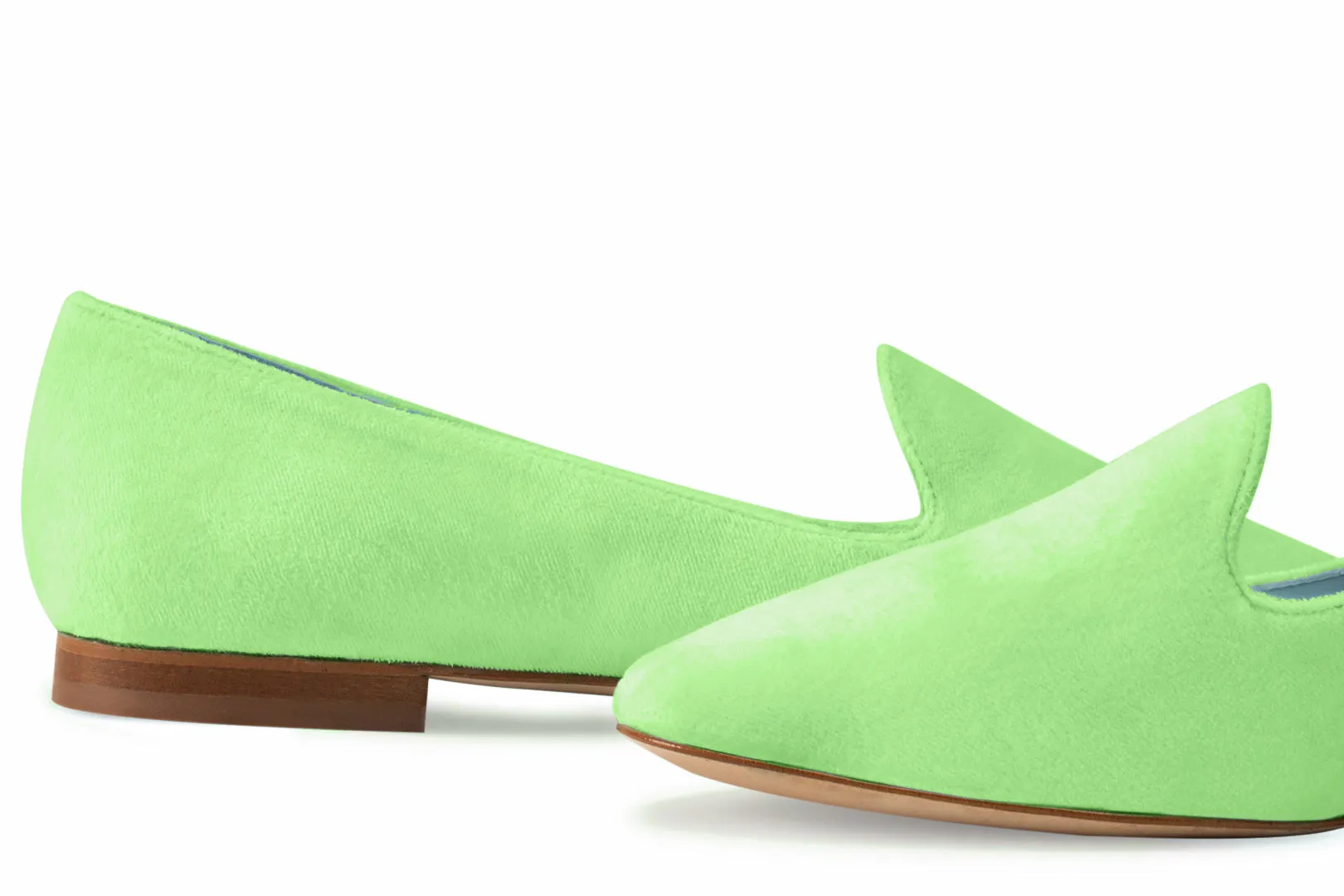 TARA SLIPPER - KIWI GREEN