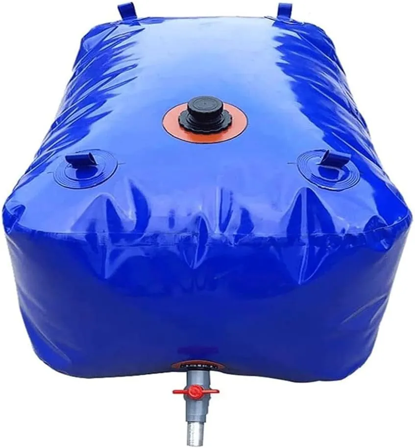 TCHAU Outdoor Portable Cylinder Thickened Foldable Use Tanke Bucket Collapsible Container Water Storage Bladde for Camping Hiking Emergency Bladder Tanks Rain Barrel Car Small Camouflage Bag