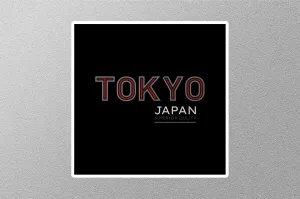 Tokyo Japan 4 Travel Sticker