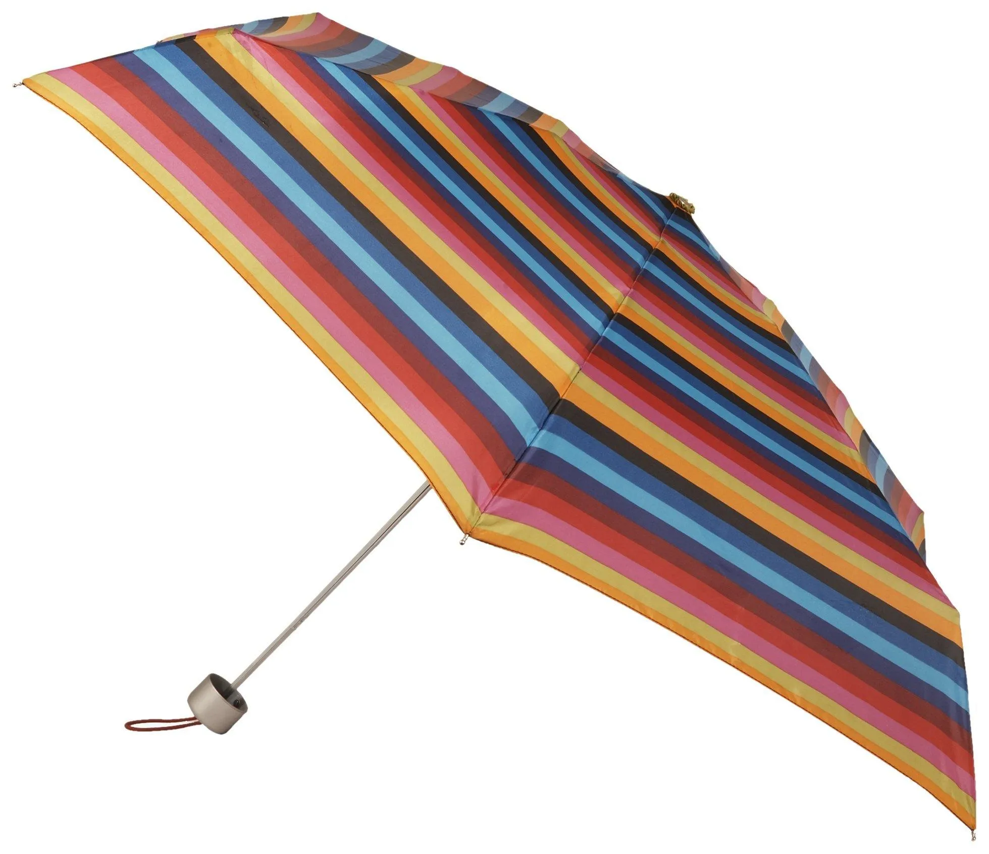 Totes Ladies Signature Micro Auto Open Auto Close Compact Umbrella