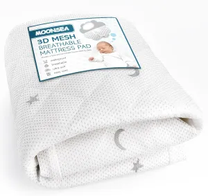 Travel Crib Sheet Compatible with Guava Lotus, Baby Bjorn, Dream on Me Travel Crib Light Playard, Breathable to Reduce Suffocation Risk
