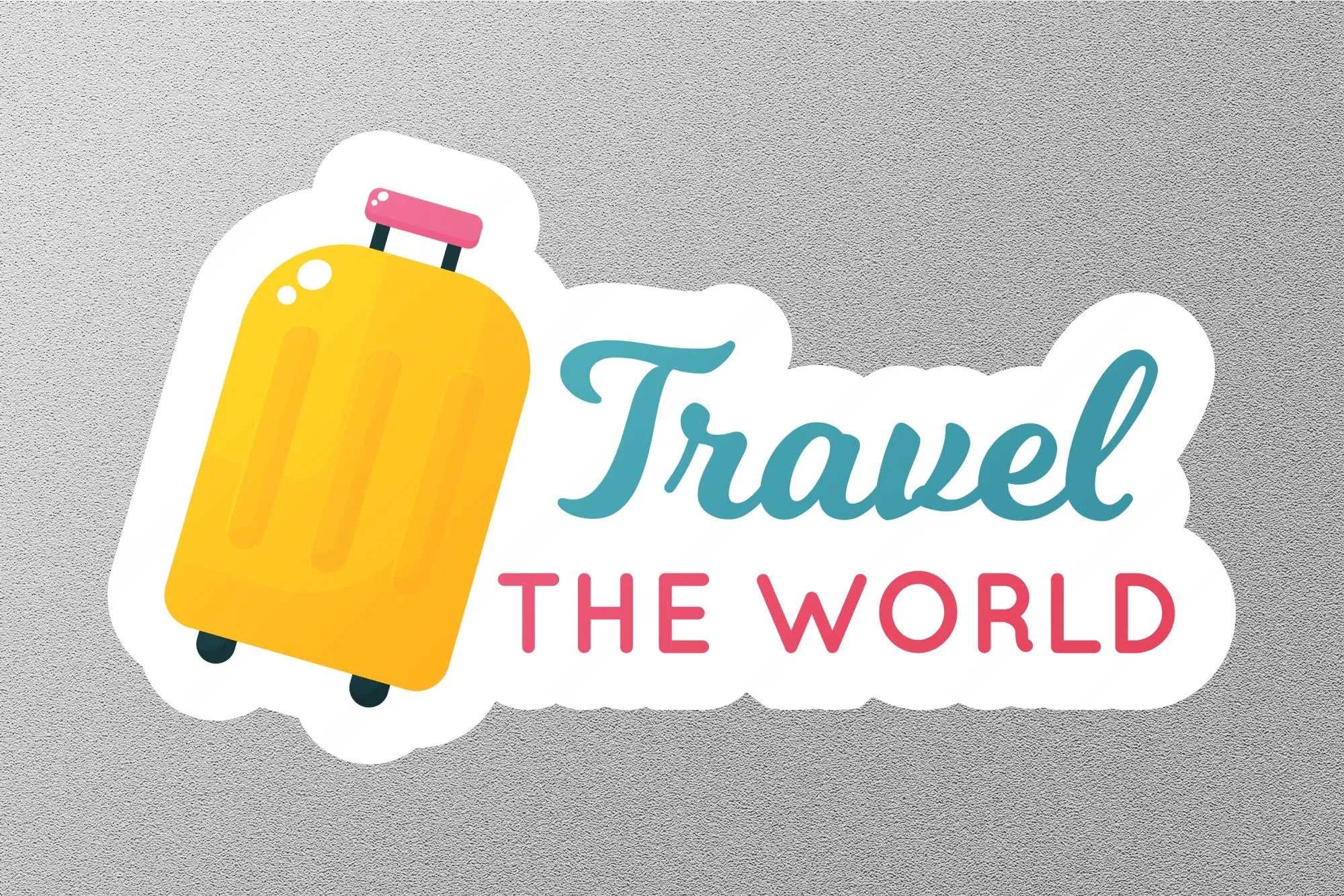 Travel The World Travel Sticker