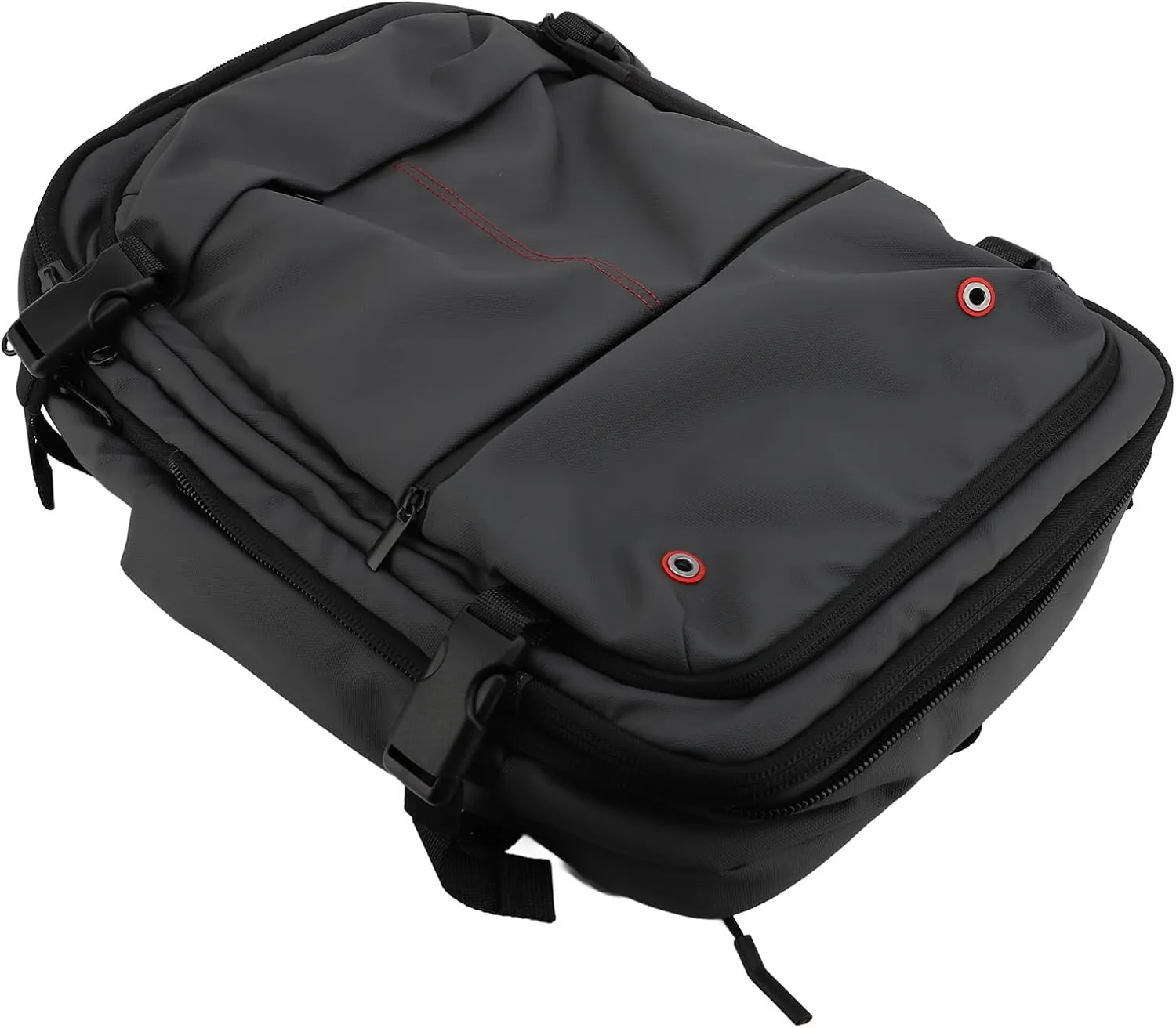 Travel Vacuum Backpack, 19 Inch Large Capacity Men Casual Expandable Backpack with Vacuum Pump for Travel Business