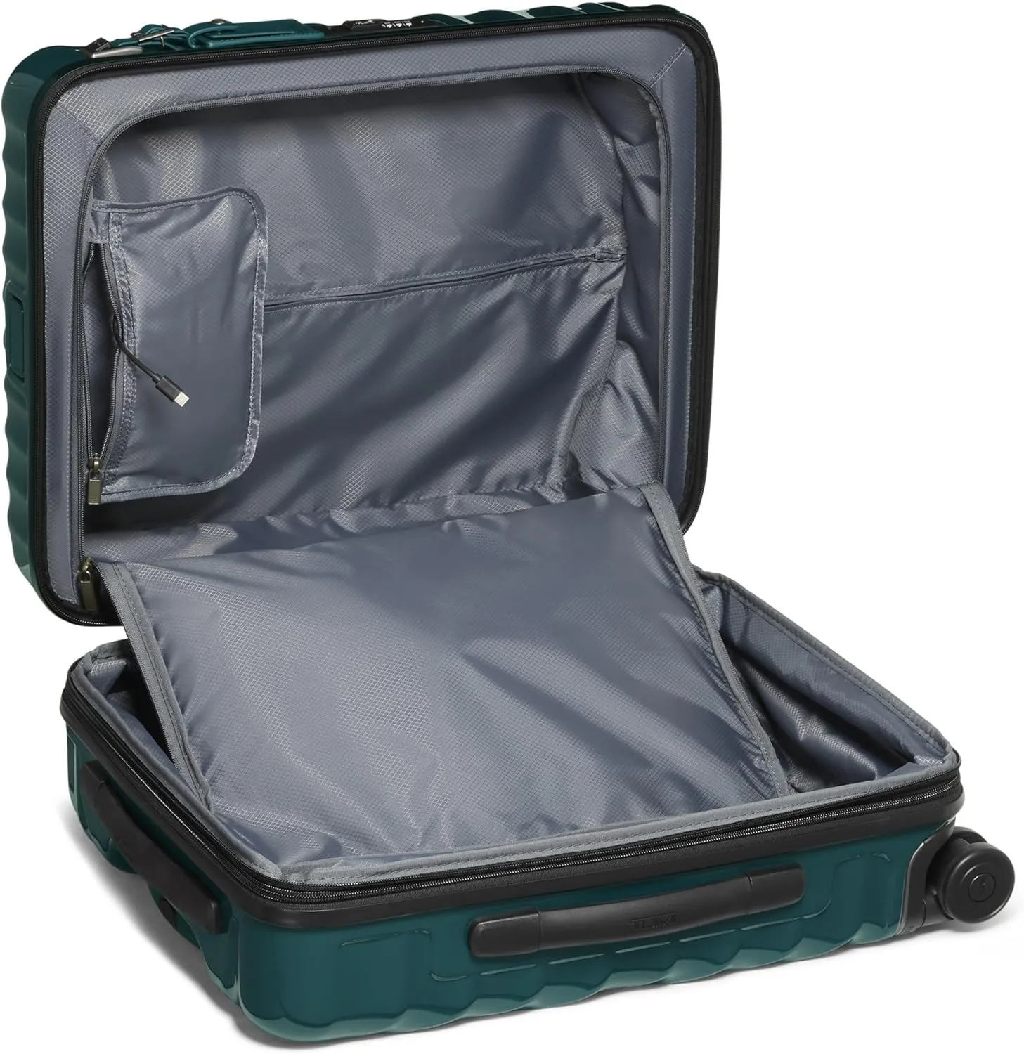 Tumi 19 Degree Polycarbonate Continental Expandable 4 Wheel Carry-On, Lagoon, One Size