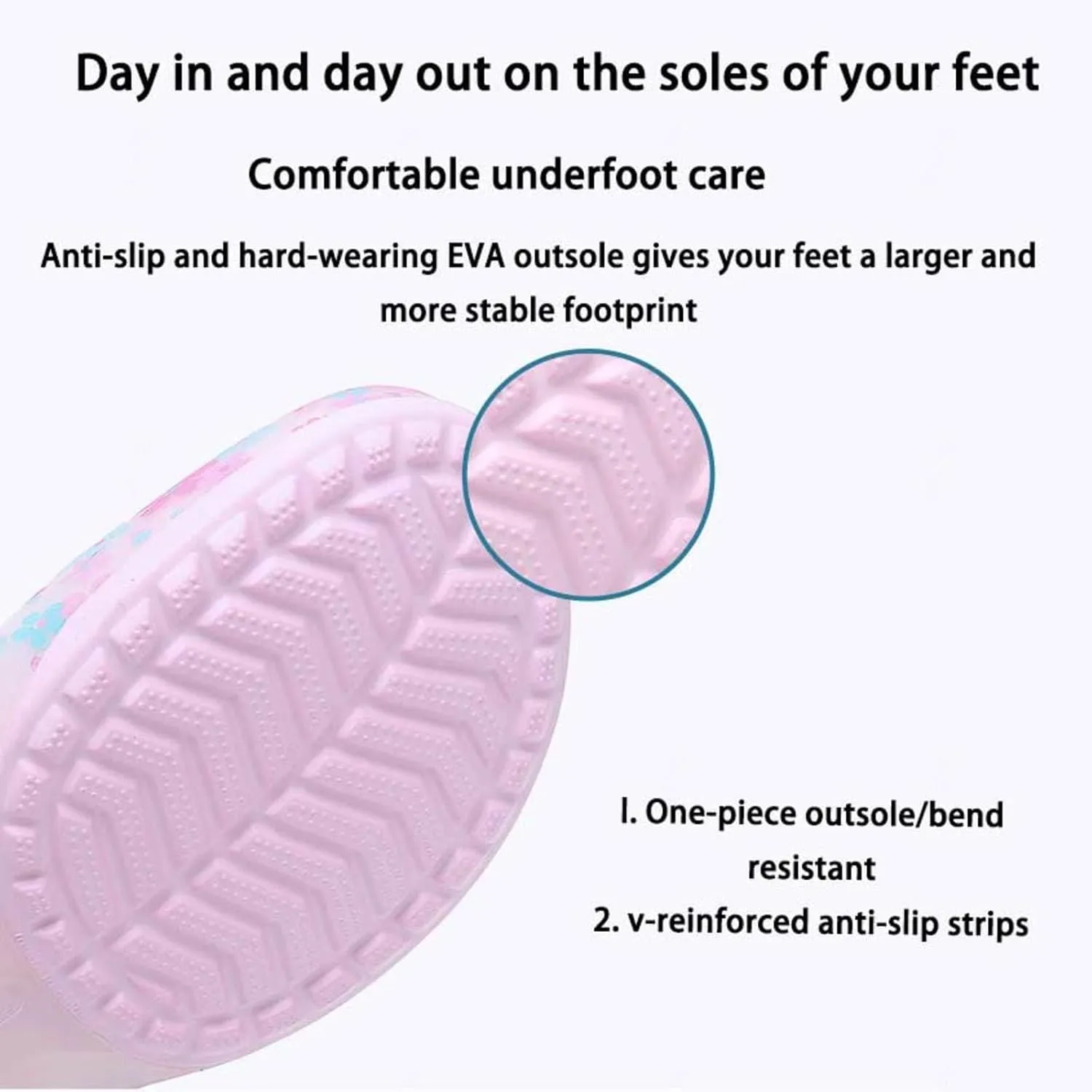 TZUFA Shoes for Women Travel Slippers for Women Garden Shoes,A-8