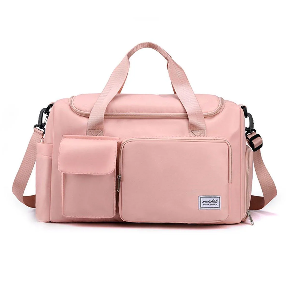 Unisex Waterproof Portable Travel Luggage Carry On Shoulder Hand Duffle Bag
