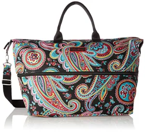Vera Bradley Lighten Up Expandable Travel Bag in Parisian Paisley