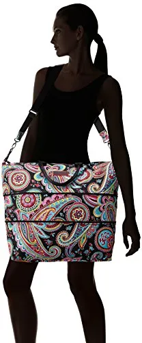 Vera Bradley Lighten Up Expandable Travel Bag in Parisian Paisley