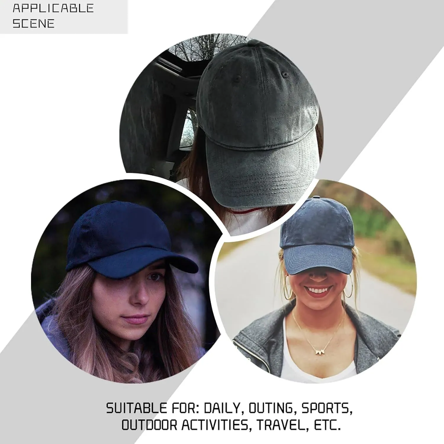 Watercolor Mushroom Hat for Women Stylish Washed Distressed Baseball Caps