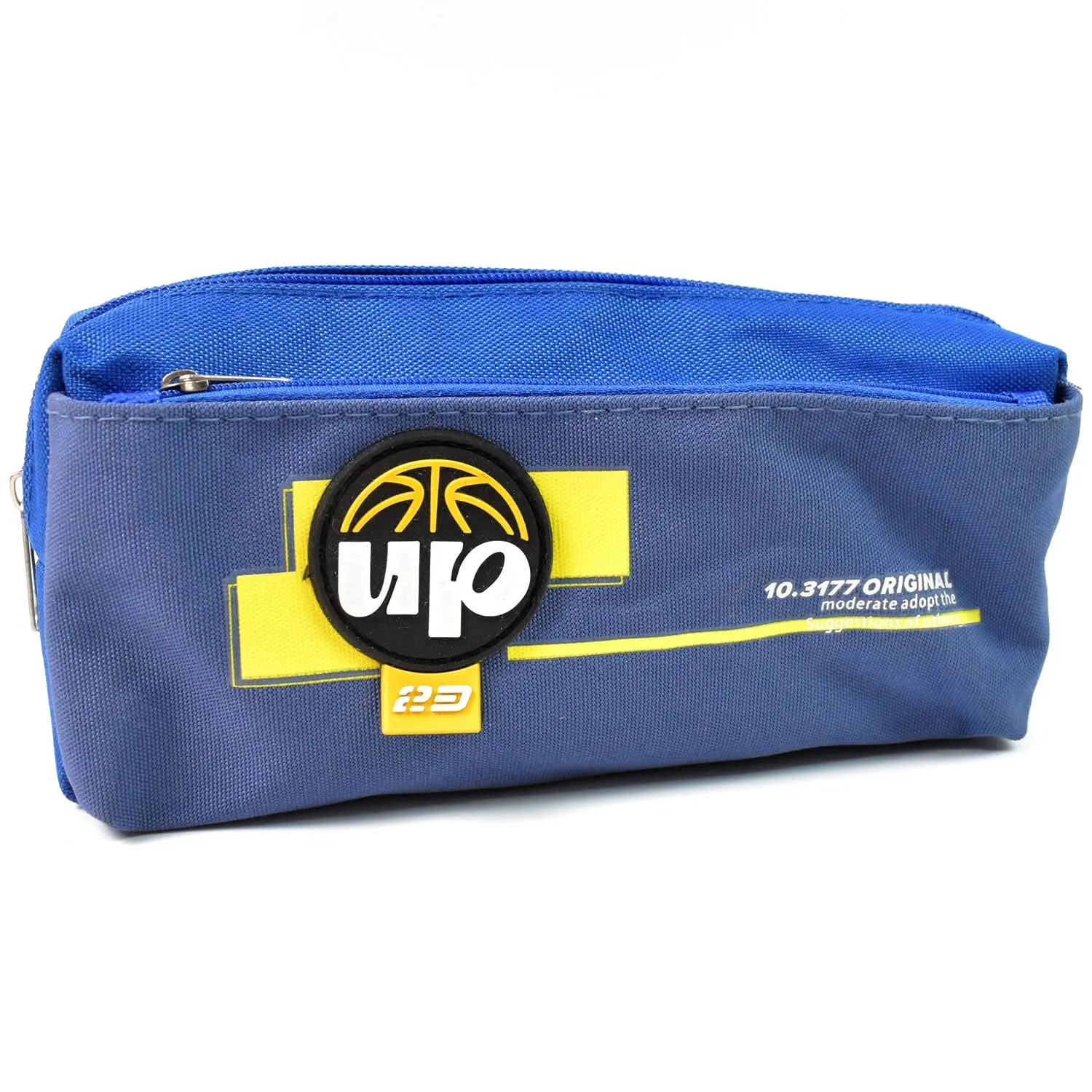 Waterproof 2-Compartment Pencil Pouch for Students
