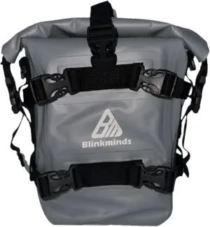 Waterproof Motorcycle Tail Bag 8L Motorcycle Dry Bag Crash Bar Bags used as Motorcycle Luggage Bag Sissy Bar Bag Back Seat Saddle Bag Rack Fender Bag Pouch Dirt Bike Pack for Moto Enduro ATV