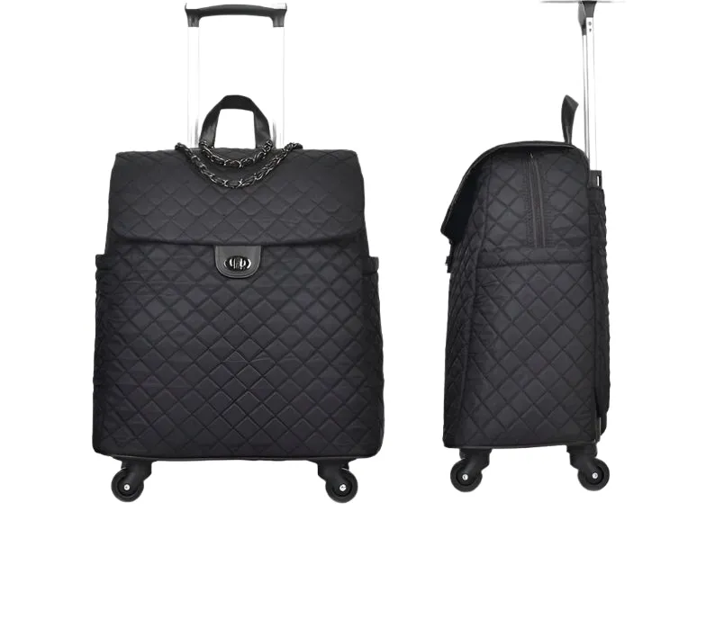Waterproof Travel Luggage with Wheels – Large Capacity Bag