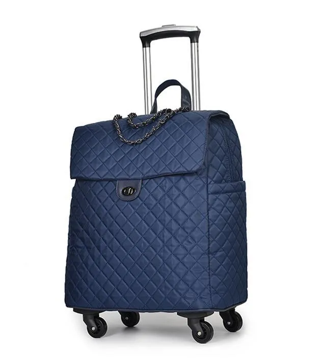 Waterproof Travel Luggage with Wheels – Large Capacity Bag
