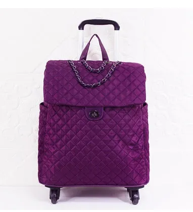 Waterproof Travel Luggage with Wheels – Large Capacity Bag