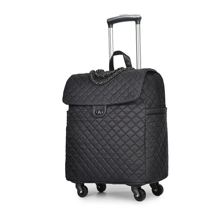 Waterproof Travel Luggage with Wheels – Large Capacity Bag