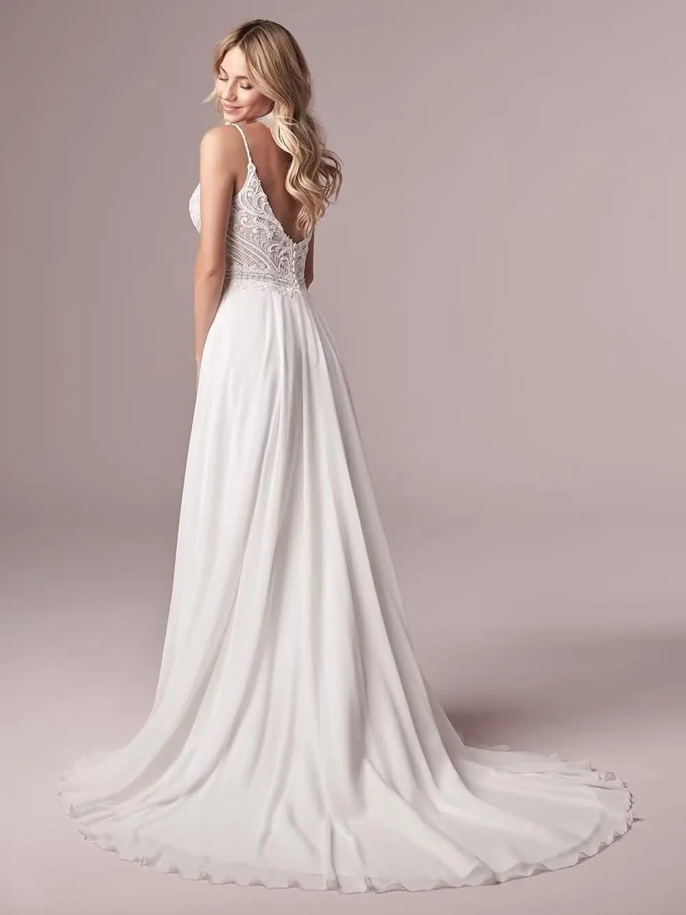 Wedding Dresses for Bride 2025 Lace Mermaid Sleeveless Beach Bohe Wedding Gowns