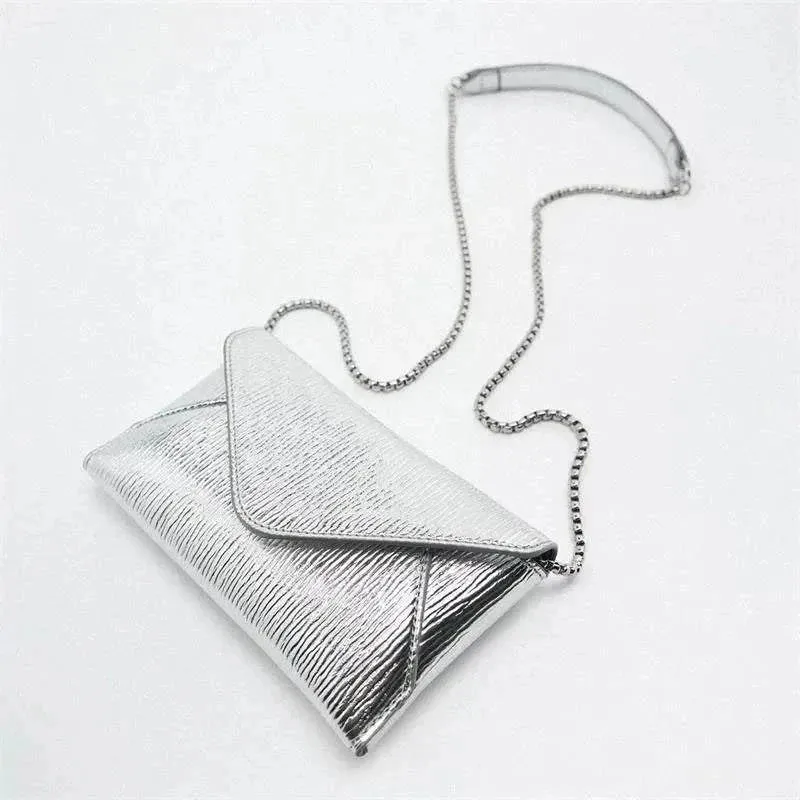 Womens Bag Fashionable Small Square Shoulder Bags Mini Chain Envelope Crossbody Bag Women Clutch Handbags Purse