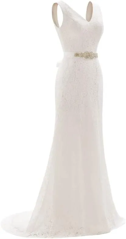 Women's Lace Mermaid Bridal Wedding Dresses