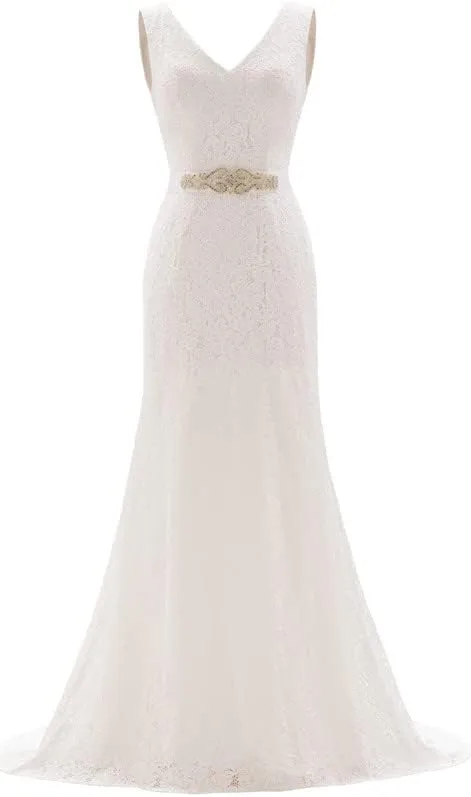 Women's Lace Mermaid Bridal Wedding Dresses