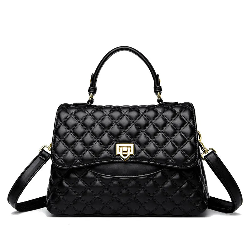 Women's Leather Atmospheric Trendy Shoulder Bag