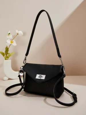 Women's Leather Stylish Square Shoulder Bag