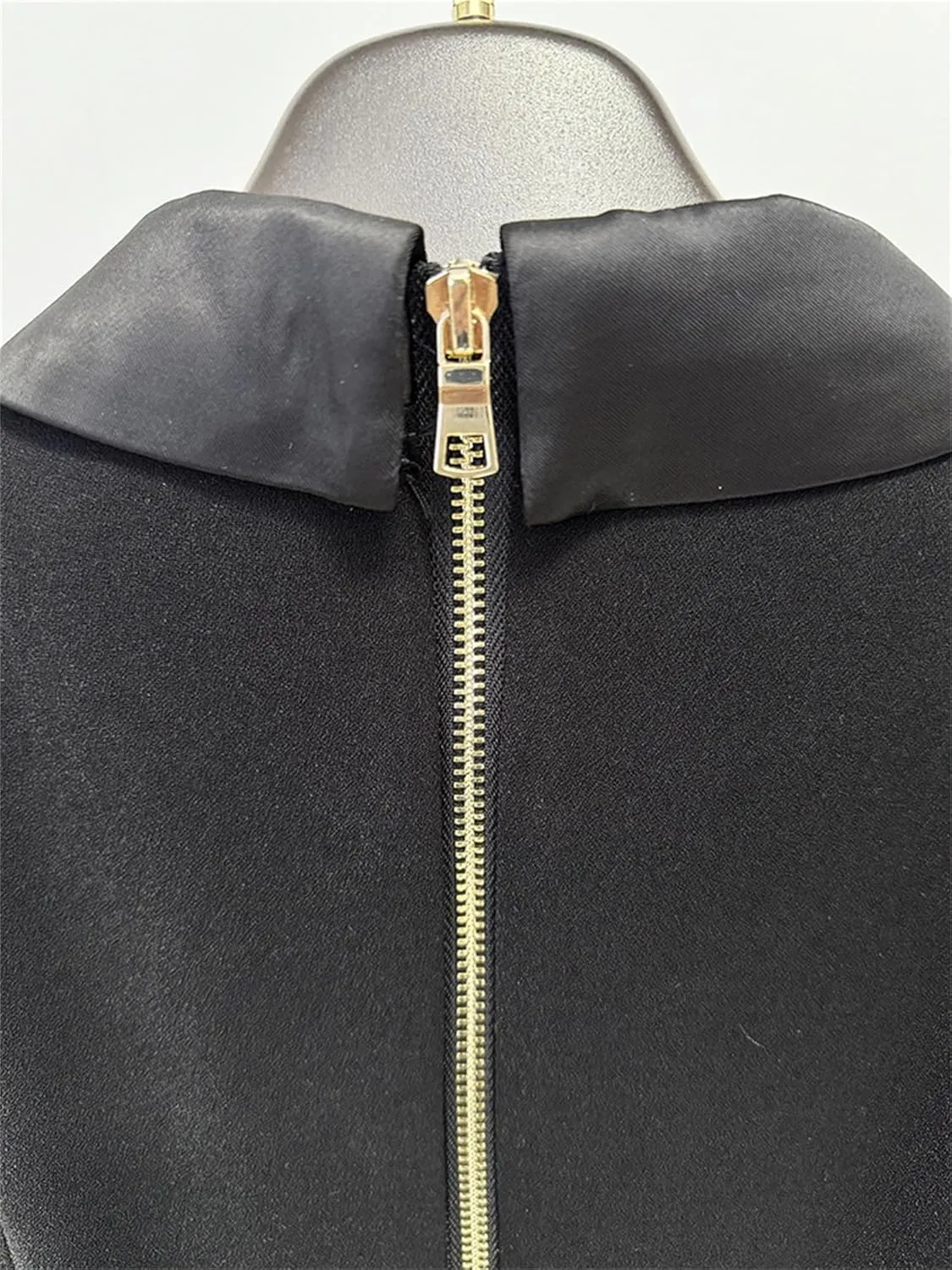 Women's Long Jacket Dress Sexy V Neck Diamonds Button Split Slim Blazer Dresses Evening Party Gowns