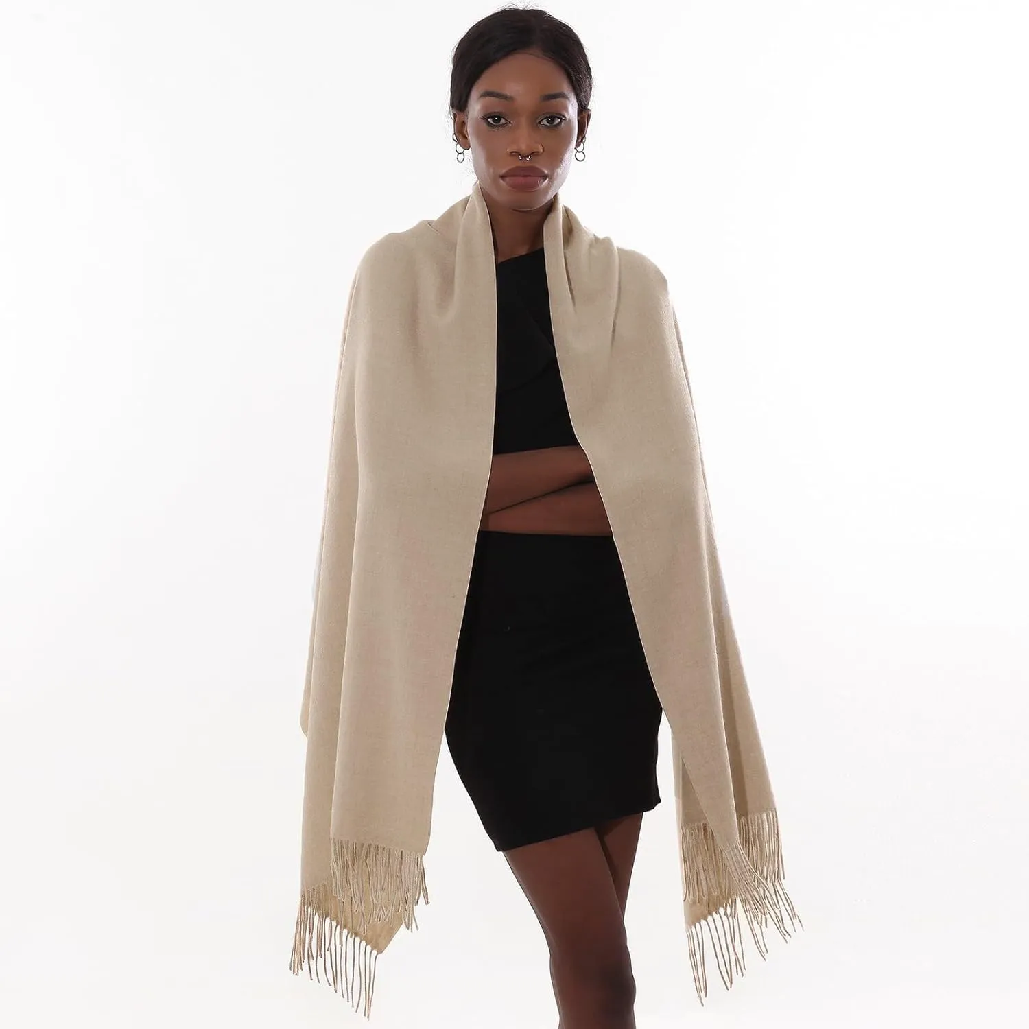 Womens Winter Scarf Pashmina Shawls and Wraps for Evening Dresses Warm Blanket Scarf for Wedding