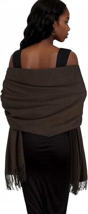 Womens Winter Scarf Pashmina Shawls and Wraps for Evening Dresses Warm Blanket Scarf for Wedding
