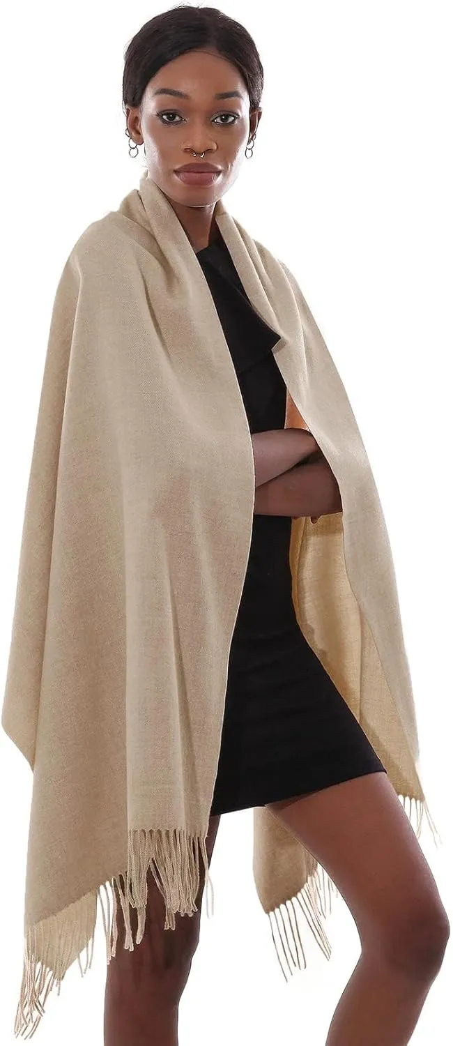 Womens Winter Scarf Pashmina Shawls and Wraps for Evening Dresses Warm Blanket Scarf for Wedding