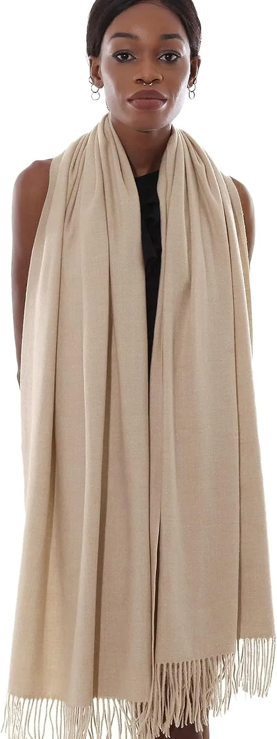Womens Winter Scarf Pashmina Shawls and Wraps for Evening Dresses Warm Blanket Scarf for Wedding