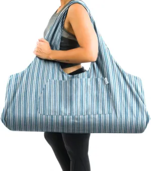 Yogiii Yoga Mat Bag | The ORIGINAL YogiiiTotePRO | Large Yoga Mat Bag or Yoga Mat Carrier with Side Pocket | Yoga Bag Fits Most Size Mats