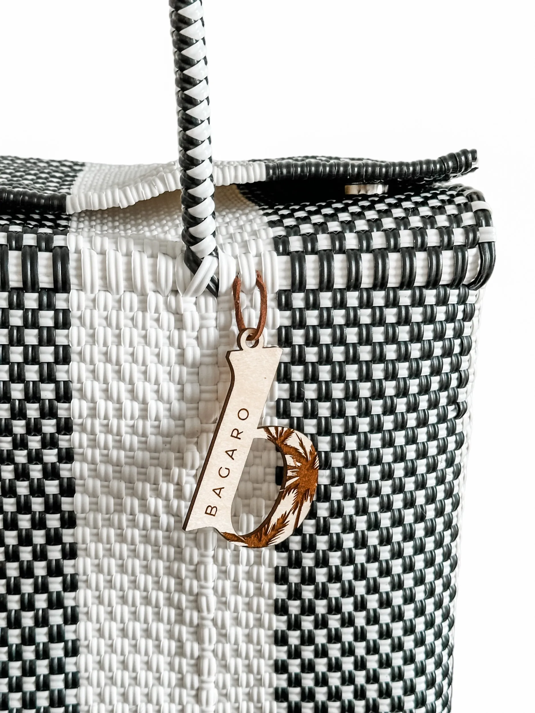 Zebra Handwoven Bag