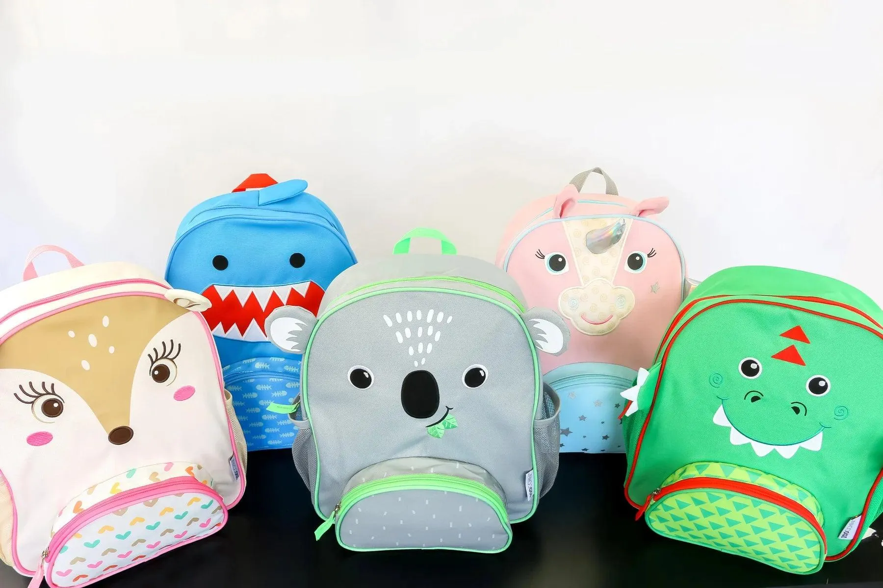 Zoocchini Toddlers and Kids Every Day Square Backpacks Back Pack Pals